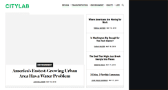 Desktop Screenshot of citylab.com